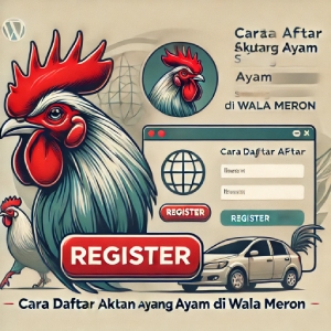 Cara Daftar Akun Sabung Ayam di Wala Meron